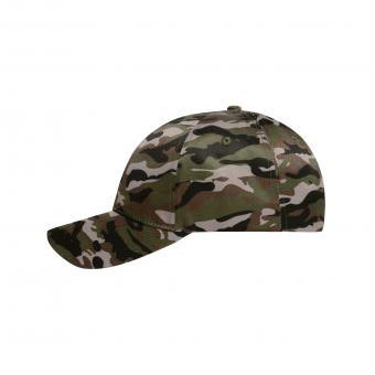 MB6227-6 Panel Camouflage Cap